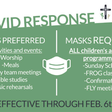 Mask Requirement for Kids Programming Through Feb. 6