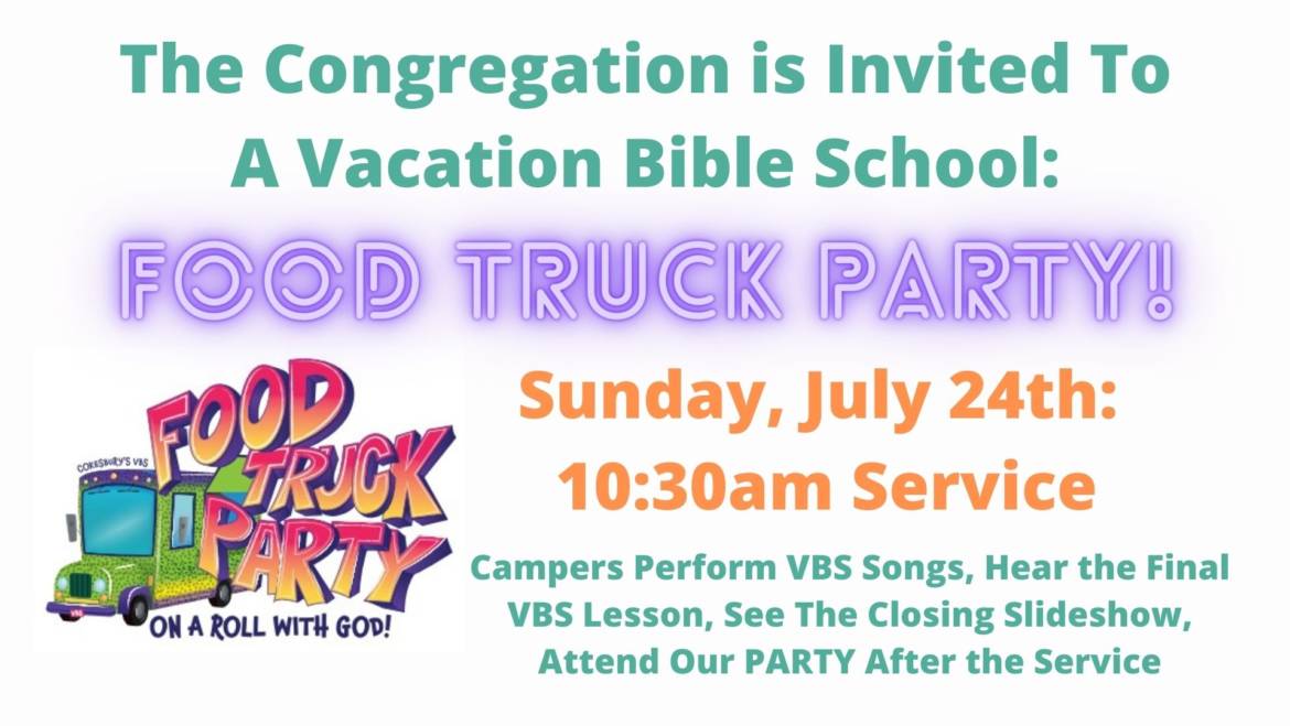 All Are Invited to the VBS Party!