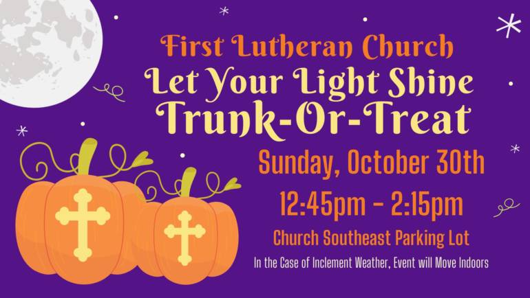 Trunk-or-Treat at First Lutheran