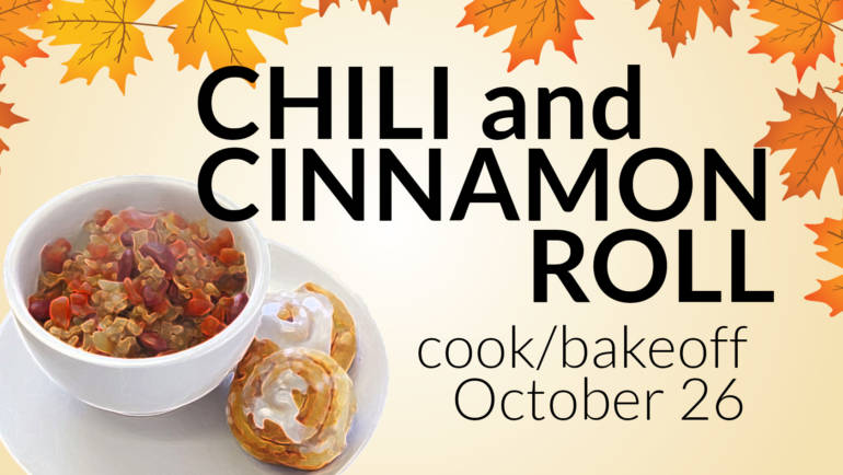 Chili & Cinnamon Rolls!