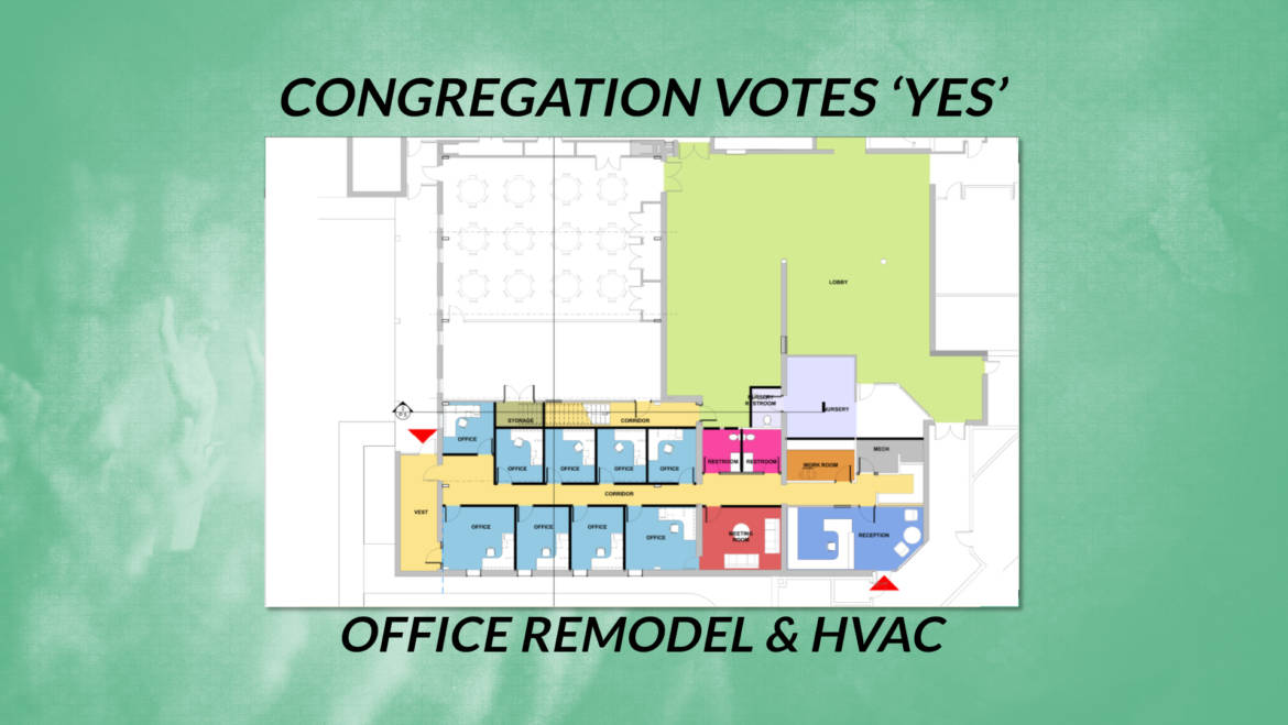 Congregation Votes to Approve Office Project