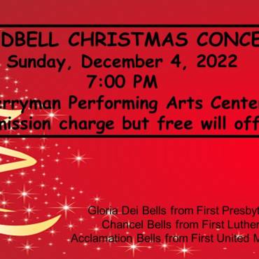 Handbell Christmas Concert – Dec. 4