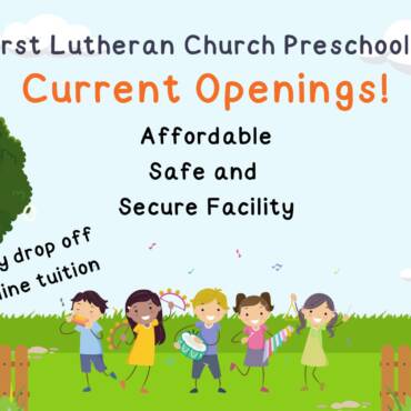 First Lutheran Preschool – Learn More