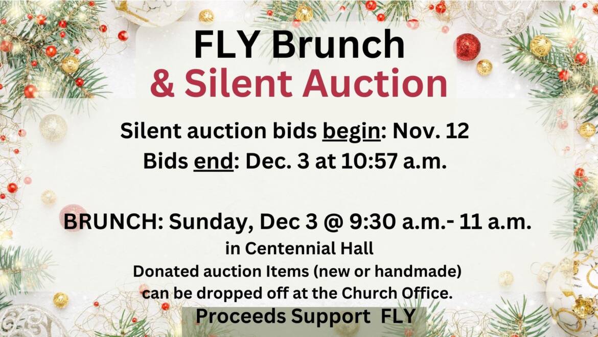 FLY Brunch and Silent Auction