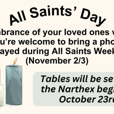 All Saints Day