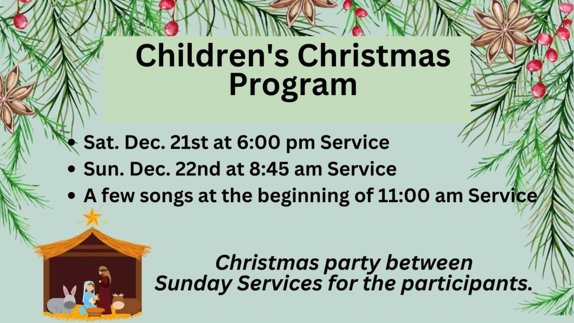 Childrens Program