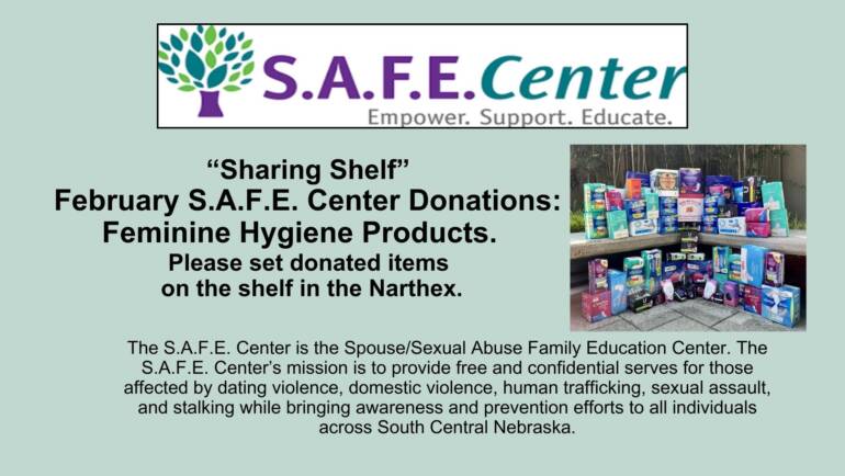 SAFE Center donations