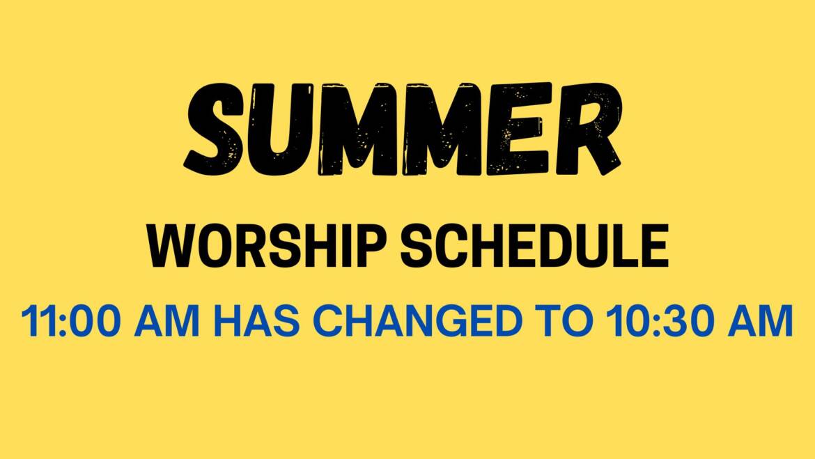 summer worship