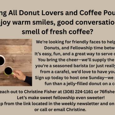 Coffee Hosts signup