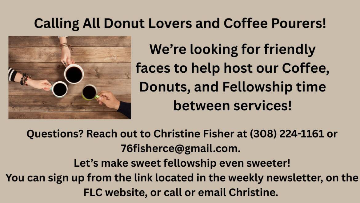 Coffee Hosts signup