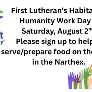 Habitat Work Day