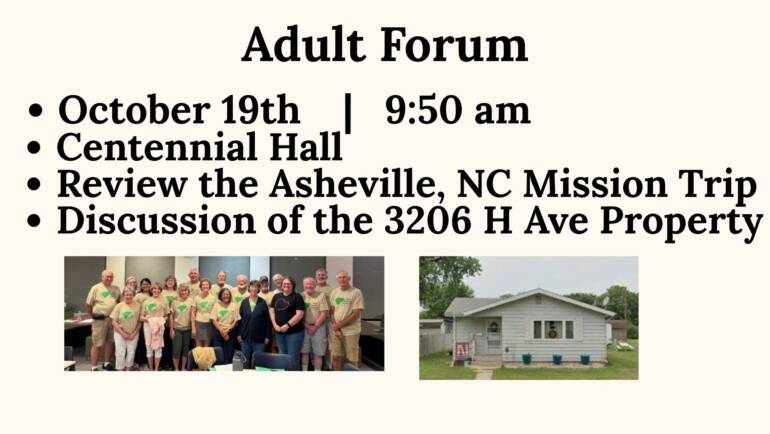 Adult Forum