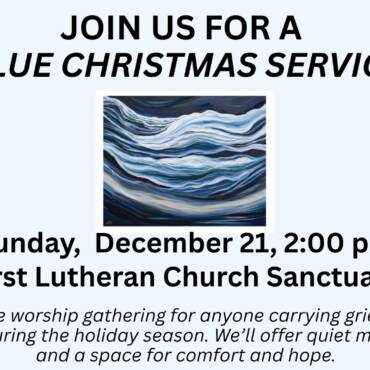 Blue Christmas Service