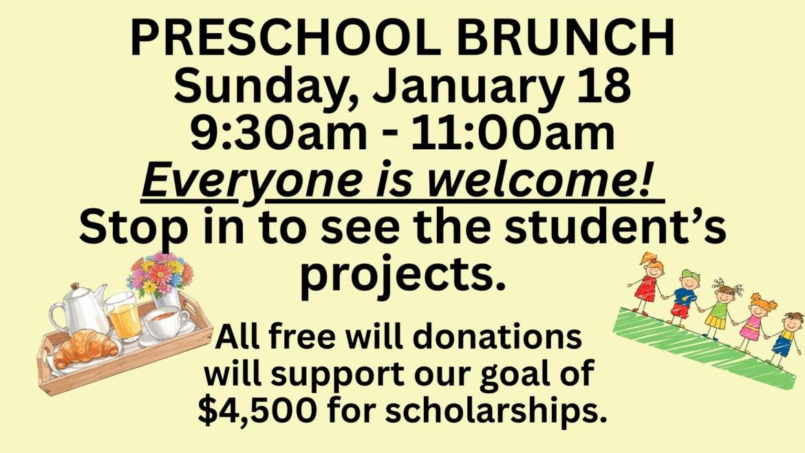 Preschool Brunch