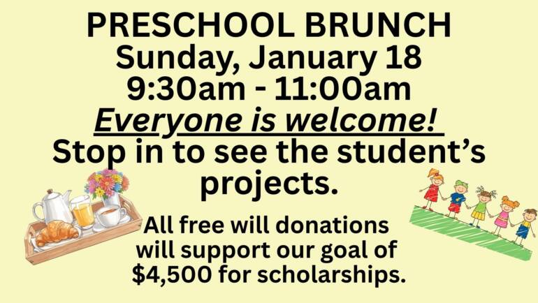 Preschool Brunch