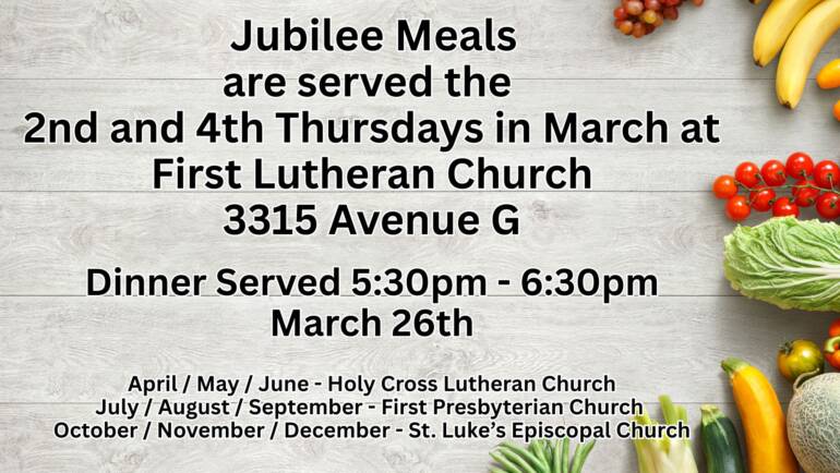 Jubilee Meals