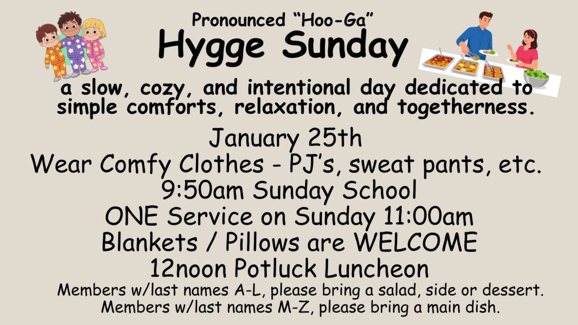 Hygge Sunday