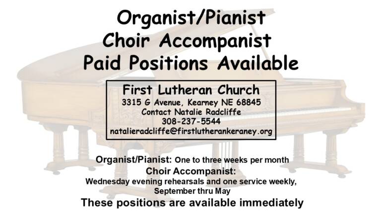 Organist needed