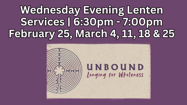 Lenten Services