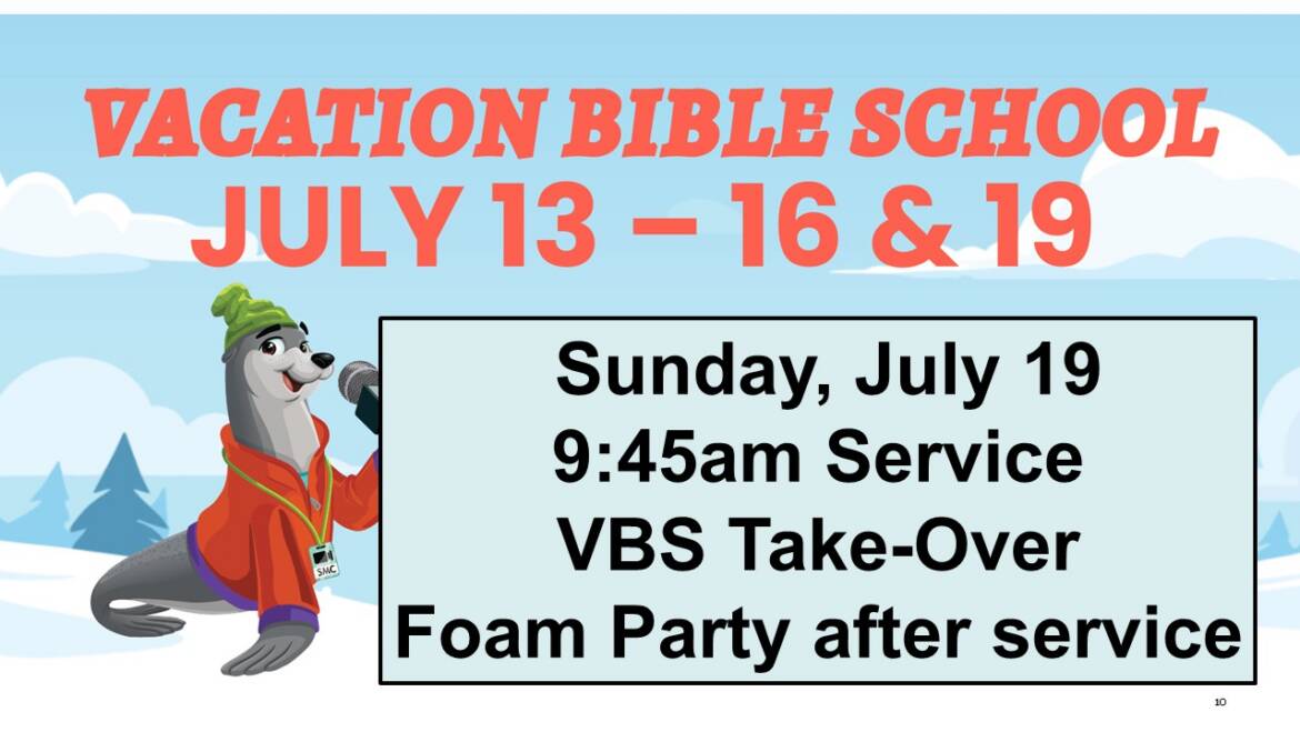 Vacation Bible School 2026