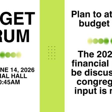 Budget Forum