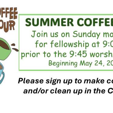 Coffee hour