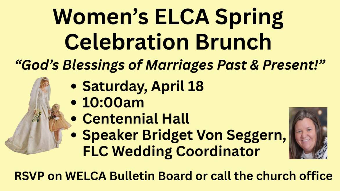WELCA Brunch