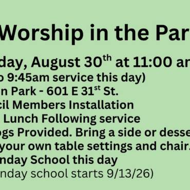Worship in Park